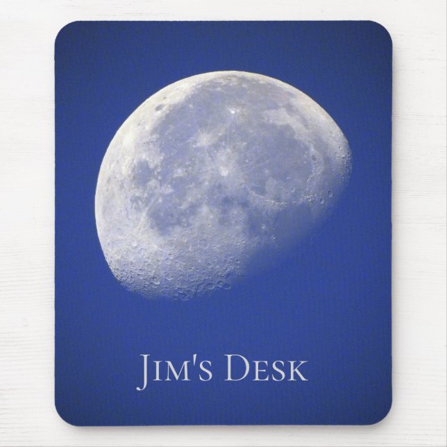 To the MOON and Back *Personalize* Mouse Pad (Front)