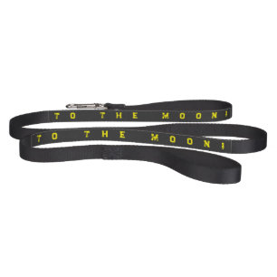 To The Moon! Dogecoin Pet Leash