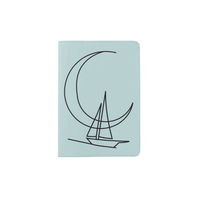 to the moon passport holder (Front)