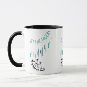 To The Moon, Trading,Trader And Shares Mug