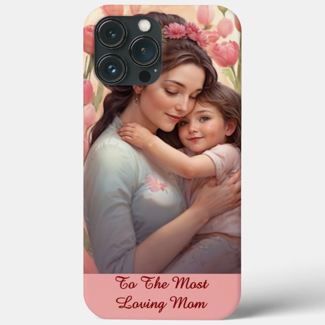 To The Most Loving Mom Phone Case 1 (Back)