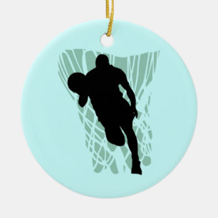 To the Net Basketball Tshirts and Gifts Ceramic Ornament