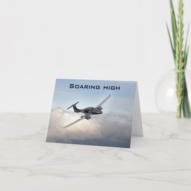 TO THE "NEW PILOT" CONGRATULATIONS CARD (Front)