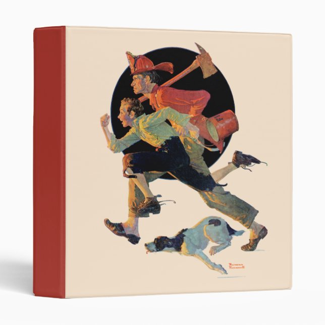 To the Rescue 3 Ring Binder (Front/Spine)