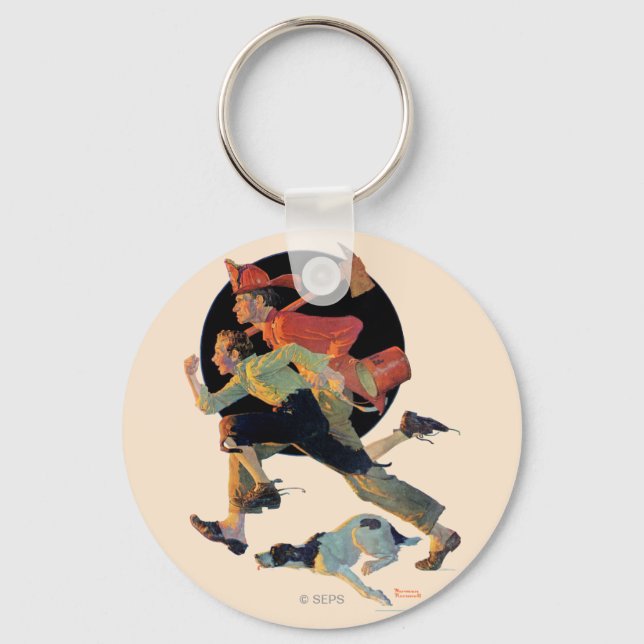 To the Rescue Keychain (Front)
