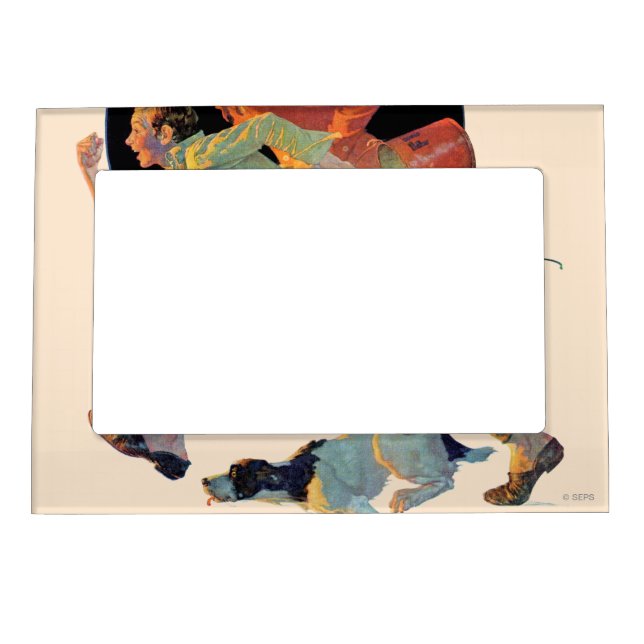 To the Rescue Magnetic Picture Frame (Front)