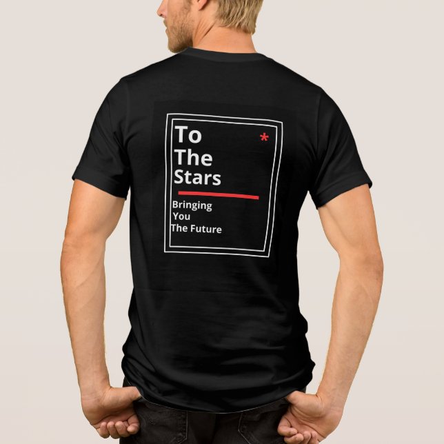To The Stars Tri-Blend Shirt (Back)