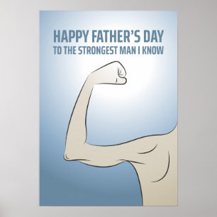 TO THE STRONGEST MAN I KNOW POSTER