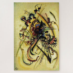 To the Unknown Voice by Kandinsky Art Painting Jigsaw Puzzle