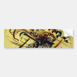 To the Unknown Voice by Kandinsky Bumper Sticker