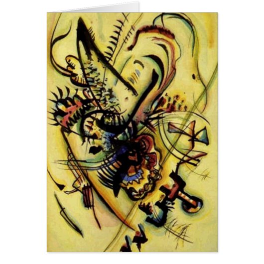 To the Unknown Voice by Kandinsky Cards (Front)