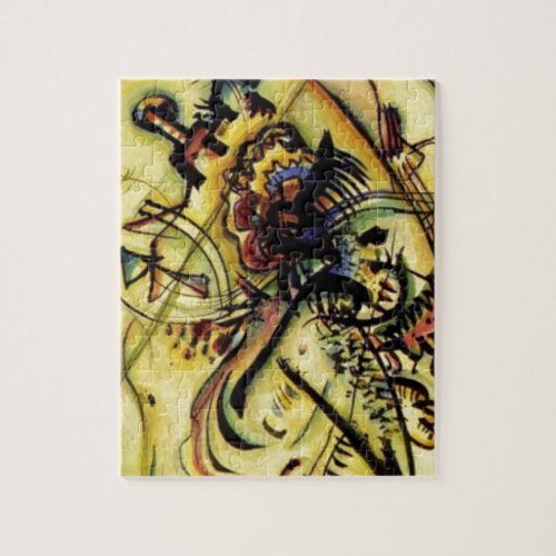 To the Unknown Voice by Kandinsky Jigsaw Puzzle