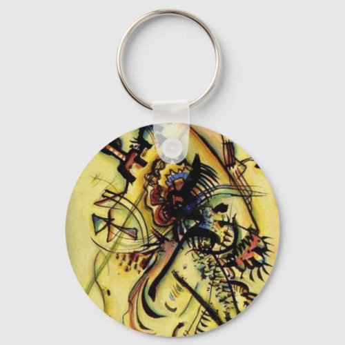 To the Unknown Voice by Kandinsky Keychain