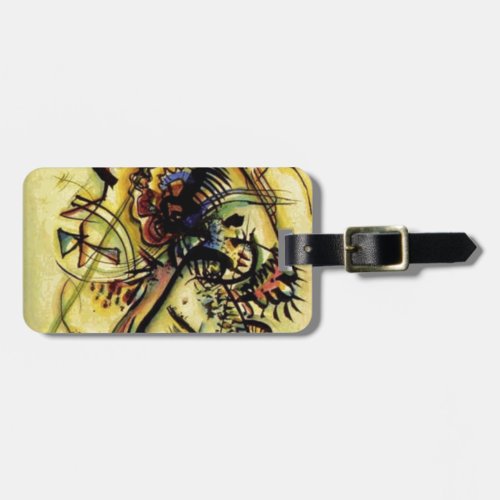 To the Unknown Voice by Kandinsky Luggage Tag