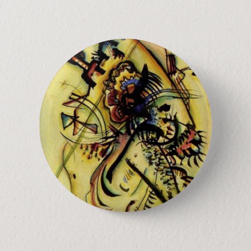 To the Unknown Voice by Kandinsky Pinback Button