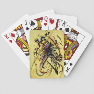 To the Unknown Voice by Kandinsky Poker Cards