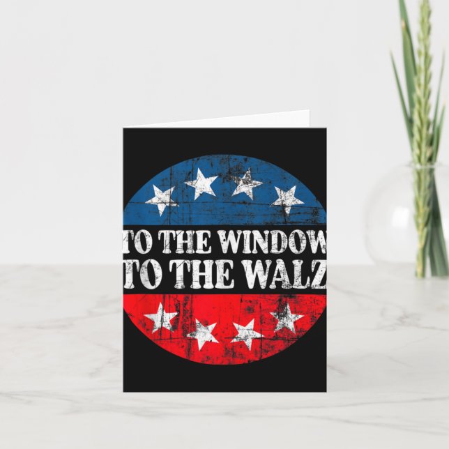 To The Window To The Waltz Kamala Harris B To The  Card (Front)