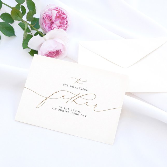 To The Wonderful Father Of The Groom Wedding Day (Creator Uploaded)