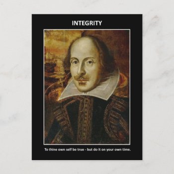 To-thine-own-self-be-true-but Postcard by marys2art at Zazzle