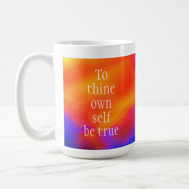 To thine own self be true mug by Jo Images (Left)