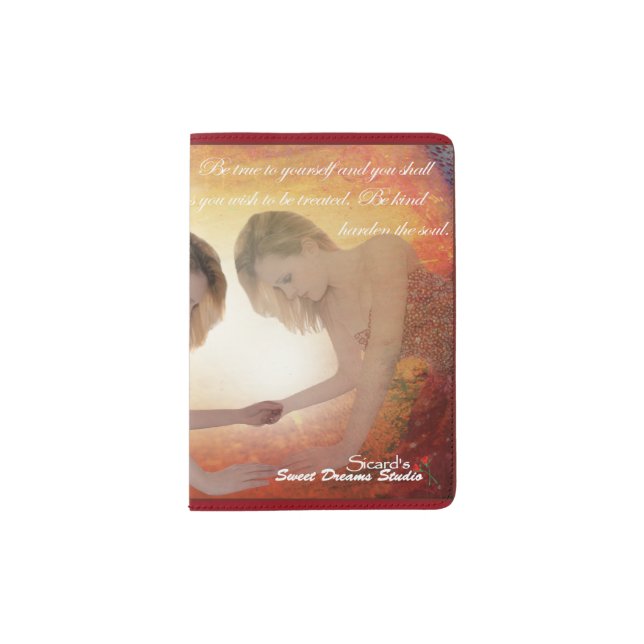 To thine own self be true passport holder (Front)