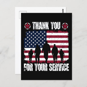 To Those Who Served: Thank You 2025 Postcard