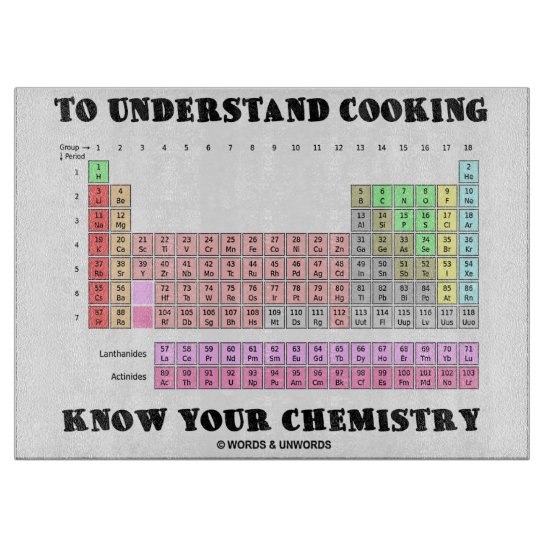 To Understand Cooking Know Your Chemistry Cutting Board