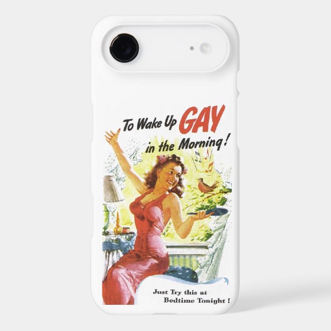 To Wake Up Gay Case-Mate iPhone Case (Back)