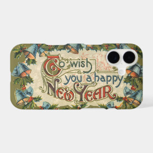 To Wish You a Happy New Year, Vintage Victorian iPhone 17 Case