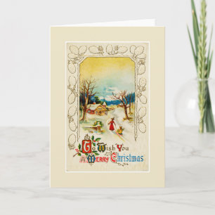 To Wish You A Merry Christmas Greeting Card