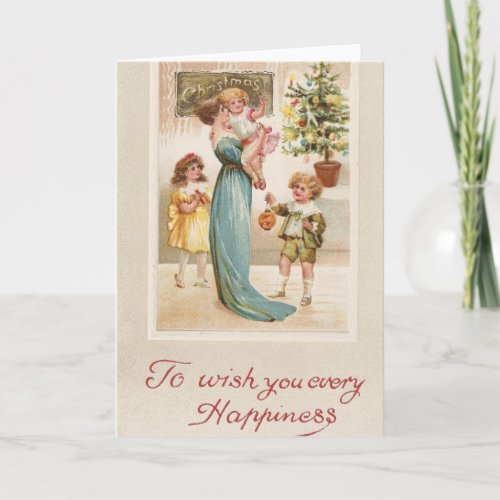 To Wish You Every Happiness Christmas Holiday Card