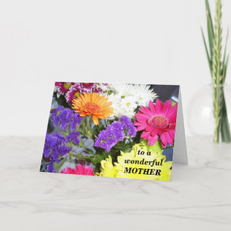 To Wonderful Mother Card
