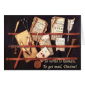 To Write Is Human Cards (Front Horizontal)