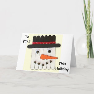 TO YOU THIS HOLIDAY/ALL YEAR THROUGH=LOVE YOU HOLIDAY CARD