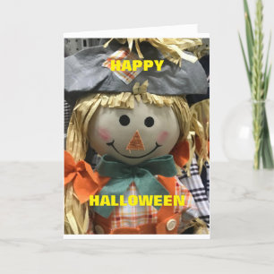 **TO YOUNG CHILD** AT HALLOWEEN CARD