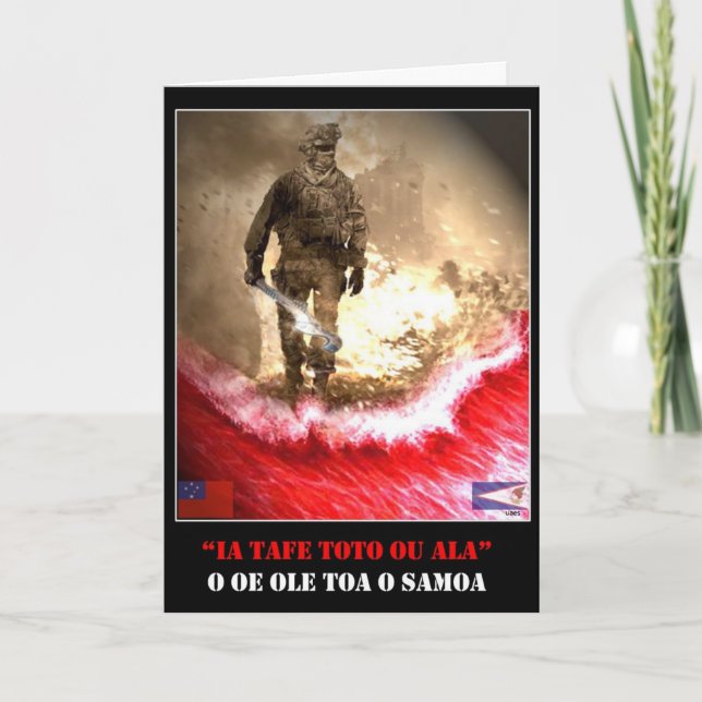 Toa Samoa Card (Front)