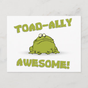 Toad-ally Awesome Postcard