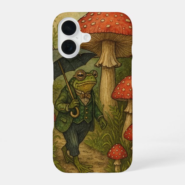 Toad and Shroom Iphone Case (Back)