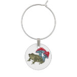 Toad and Toadstool Wine Charm