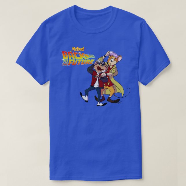 Toad back to the future T-Shirt (Design Front)