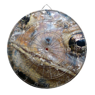Toad face dart board