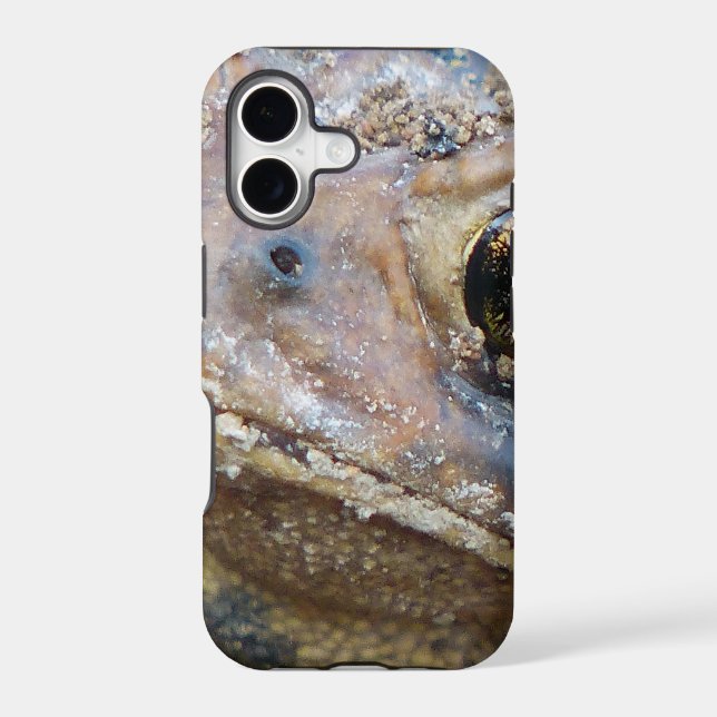 Toad face iphone case (Back)