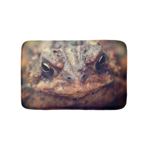 Toad Face Up Close  Bath Mat
