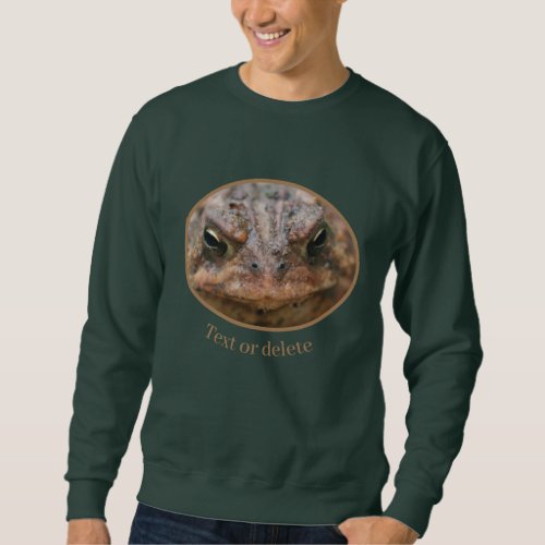 Toad Face Up Close Personalized  Sweatshirt