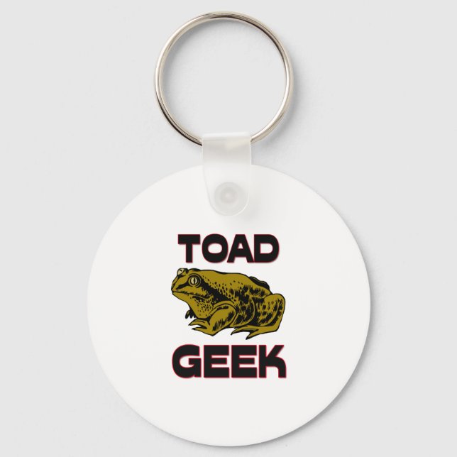 Toad Geek Keychain (Front)