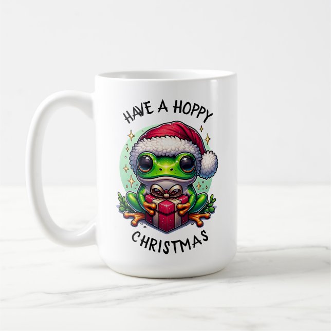 Toad-ily Awesome Christmas Mug Personalized (Left)