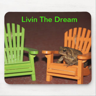 Toad in a Chair Mouse Pad