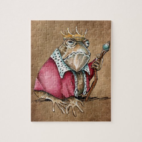 Toad King  Jigsaw Puzzle
