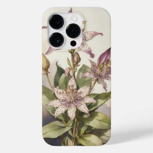 Toad Lily Tranquility Case_Mate iPhone 14 Pro Case