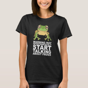 Toad Pet Studying Frog Collector 8 T-Shirt